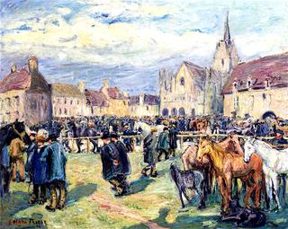 The Horse Market at Falaise