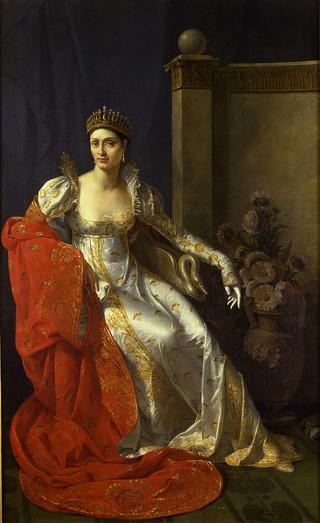 托斯卡纳公爵夫人伊丽莎波拿巴的肖像