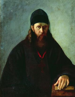 牧师P.V.乌迪采夫的肖像