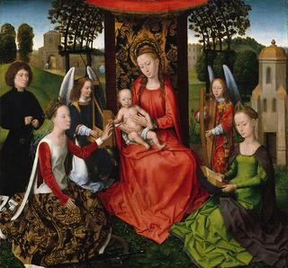 圣母子与亚历山大的圣凯瑟琳和芭芭拉