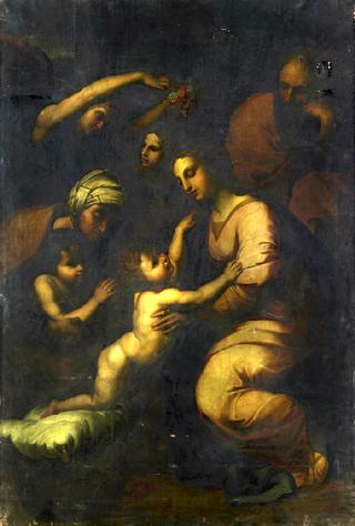 Holy Family (after Raphael, small version)