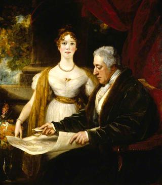 George O'Brien Wyndham, 3rd Earl of Egremont, and His Daughter Mary Wyndham