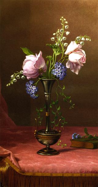 Victorian Vase with Flowers of Devotion