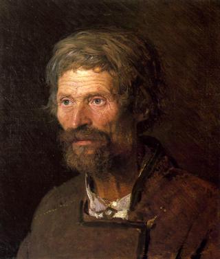 Head of an Old Ukrainian Peasant