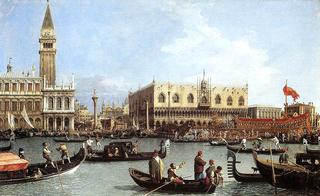Venice:  The Bacino di San Marco on Ascension Day
