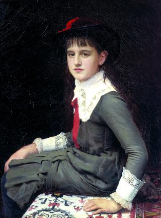 Portrait of Varvara Lemokh as a Child