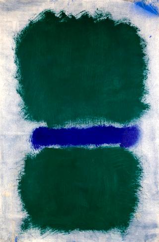 Untitled (Blue and Green)