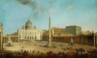 St. Peter's Chathedral and St. Peter's Square in Rome