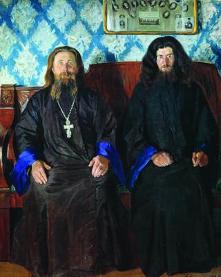 牧师和执事的肖像