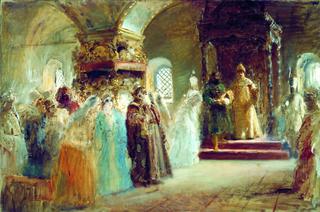 沙皇米哈伊洛维奇选择新娘