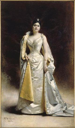 Portrait of madame Albert Cahen d’Anvers