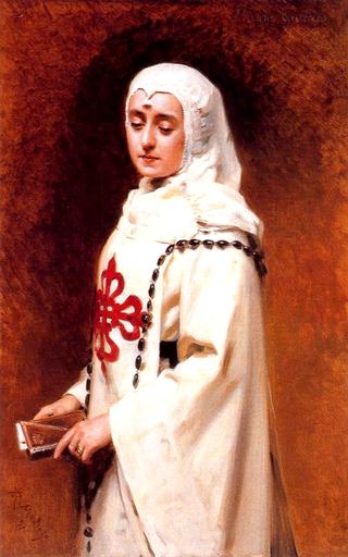 Portrait of Maria Guerrero as Doña Inés