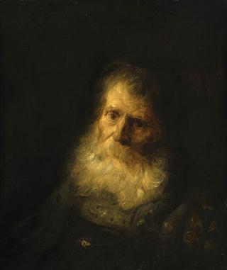 A Tronie, The Head and Shoulders of an Old Bearded Man