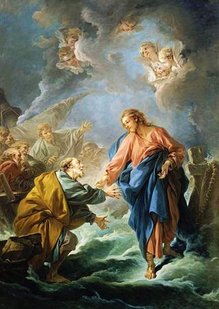 Saint Peter Attempting to Walk on Water