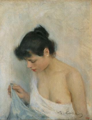 Study of a young woman