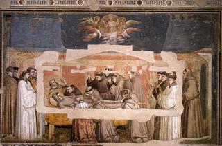 Scenes from the Life of Saint Francis: 4. Death and Ascension of St Francis