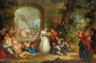 Orlando and the Marriage of Angelica (small version)