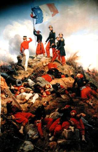 The taking of the Malakoff Redoubt