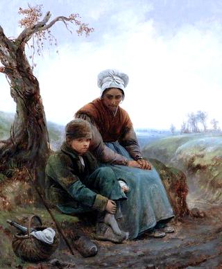 Peasant Woman and Child