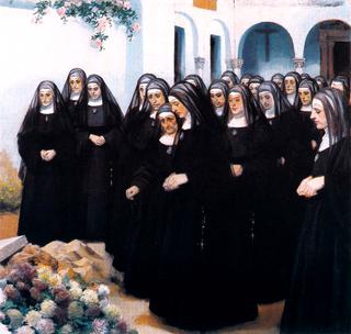 Funeral of a Nun