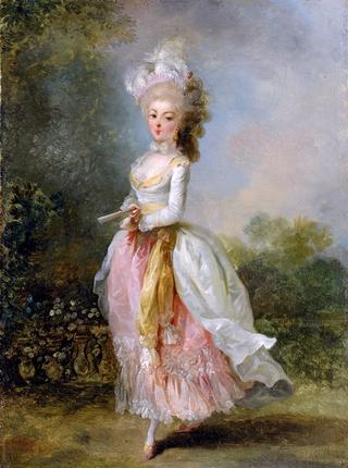 Portrait of a Lady, Said to Be Marie-Madeleine Guimard