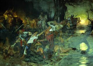 971年多罗斯托尔战役后的斯维雅托斯拉夫军队