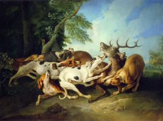 The Stag at Bay