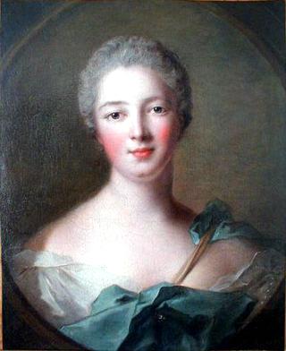 Portrait of Madame de Pompadour as Diana
