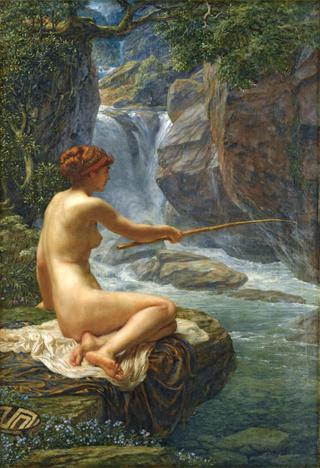 Fishing, the nymph of the stream