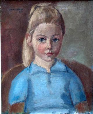 Portrait of Painter's Granddaughter Anne