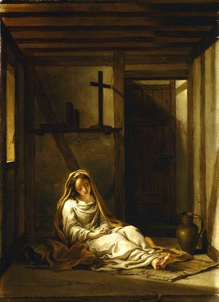 Saint Thais in her Cell