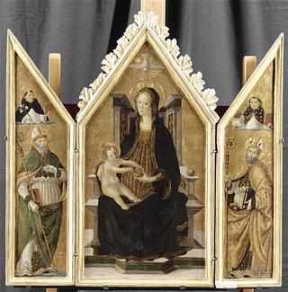Triptych:  Virgin and Child