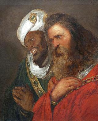 Guy of Lusignan and Saladin