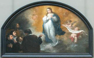 The Apparition of the Immaculate Virgin to Six People