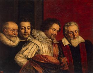 巴黎议会四名成员的集体画像