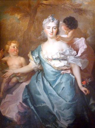 Marquise de la Tour Maubourg with Her Two Sons