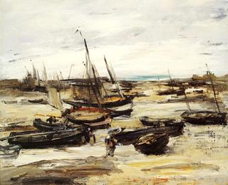 Fishing Boats in Dieppe Harbour