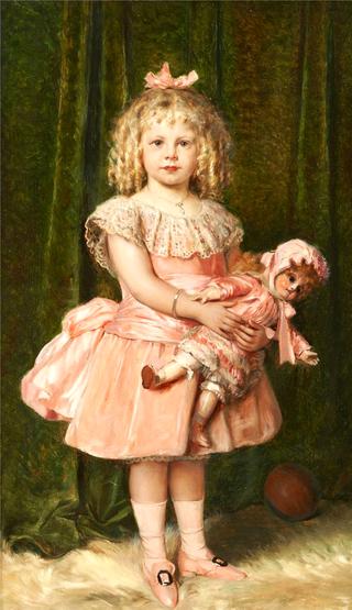 Portrait of a Girl with a Doll