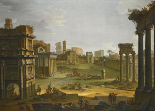 Rome, a View of the Forum
