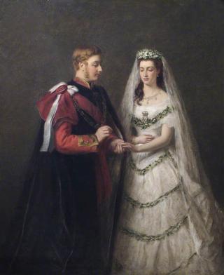 威尔士王子和公主的婚姻（后来的爱德华七世国王和亚历山德拉王后）