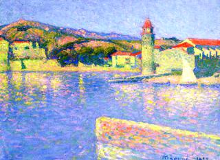 The Port of Collioure - View of Pointe Saint-Vincent