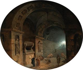 Figures in a Crypt