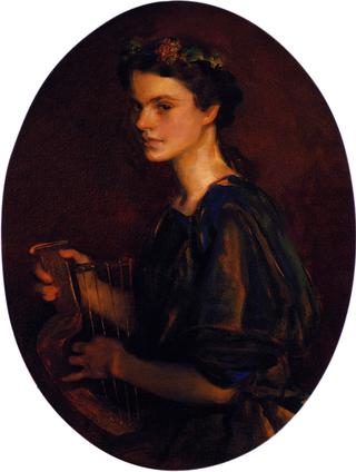 Girl with Lyre