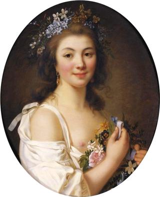 Portrait of Madame de Genlis