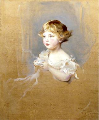 Lady Mairi Stewart as a Child of Two