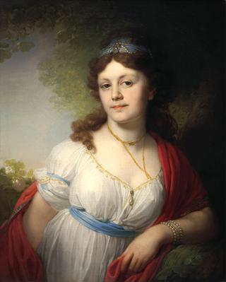 Portrait of Elizaveta Temkina