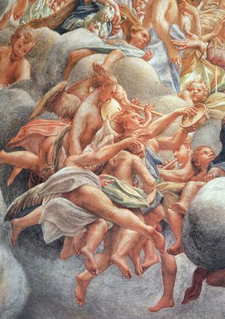 Assumption of the Virgin ( detail of angelic musicians)