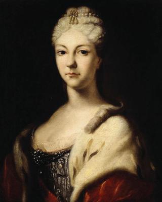娜塔莉娅·阿列克谢耶夫娜公主的肖像