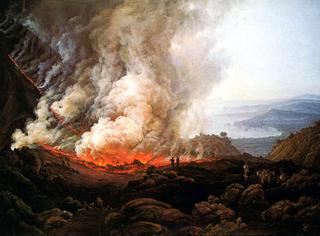 Outbreak of the Vesuvius
