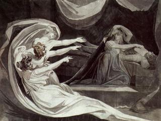 Kriemhild at the Wake of Siegfried